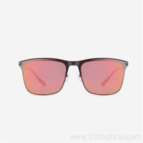 Square Metal Women and Men Sunglasses